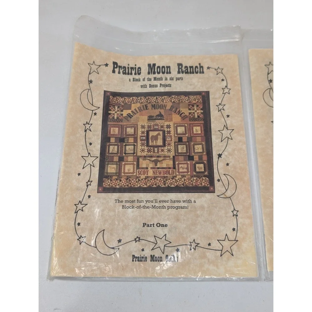 Prairie Moon Quilts - Quilt Pattern - Prairie Moon Ranch Western Cowboy Part 1 2